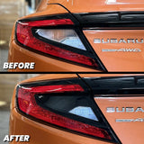 2022+ Subaru WRX Smoked Tail Light Turn Signal and Reverse Pre-Cut Overlay V2