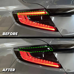 2022+ Subaru WRX Black Out Top Outer Tail Light Brake Light Pre-Cut Overlay
