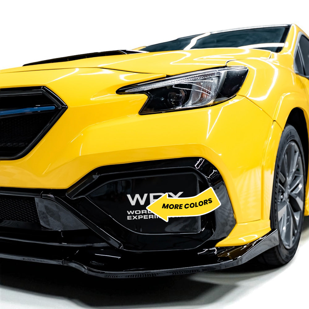 Front Bumper Vent Pre-cut Overlay Logo Sticker Compatible with 2022-2025 WRX