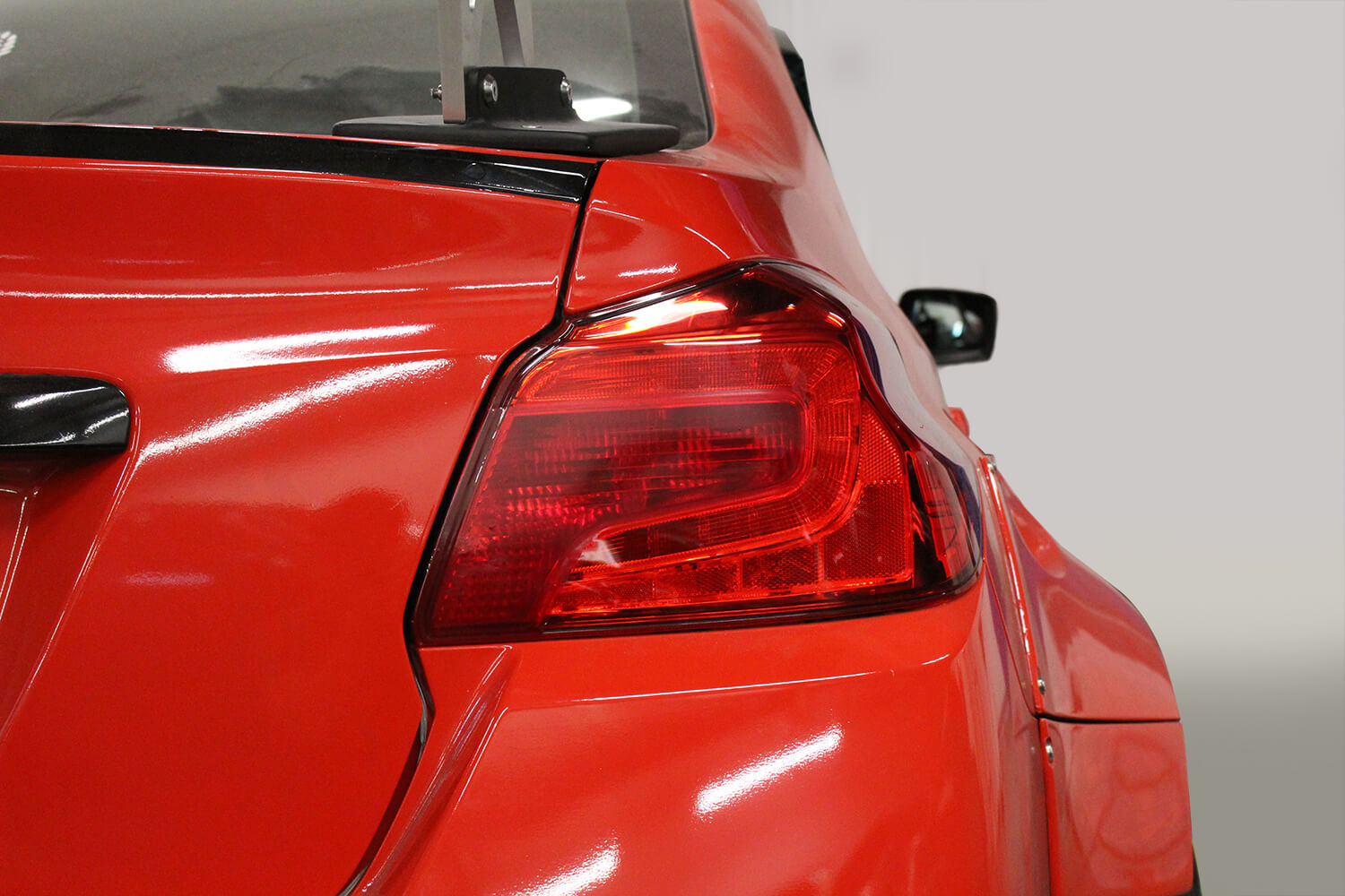 2015-2018 Subaru WRX/STI Rear Tail Light Overlay Red
