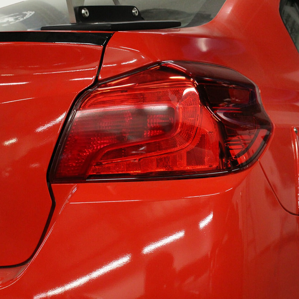 2015-2018 Subaru WRX/STI Rear Tail Light Overlay Red